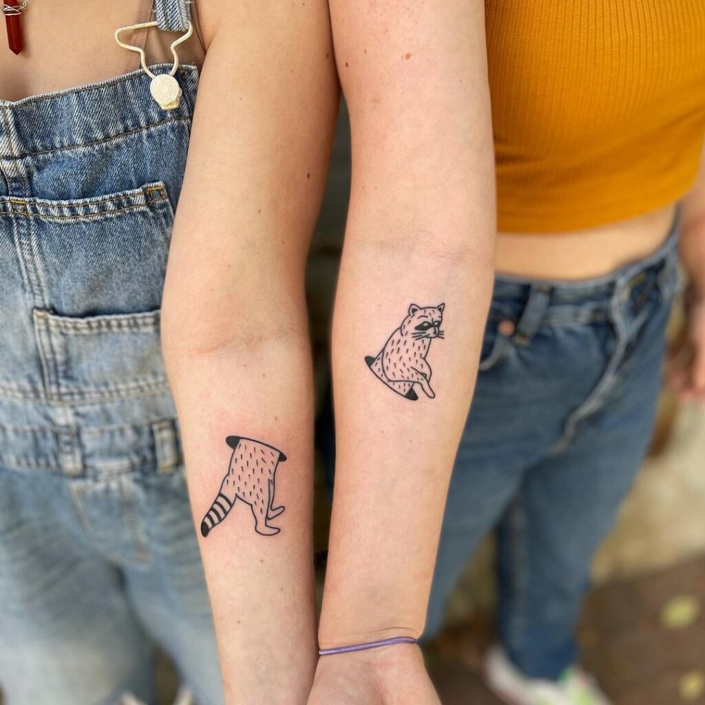 24 tatuagens ousadas de melhor amigo para combinar com o seu passeio ou morte