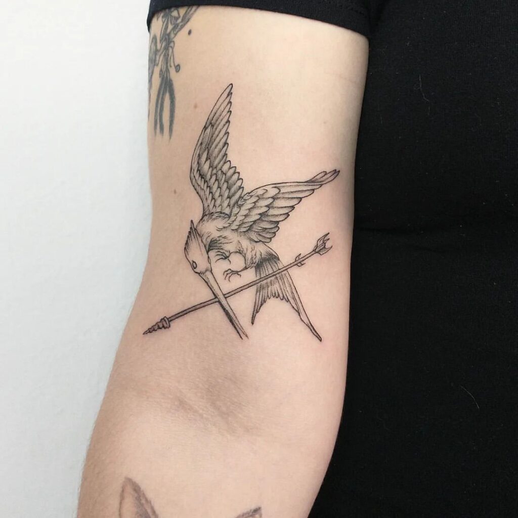 22 Hunger Games Tattoo Ideas Fit For Die-Hard Fans
