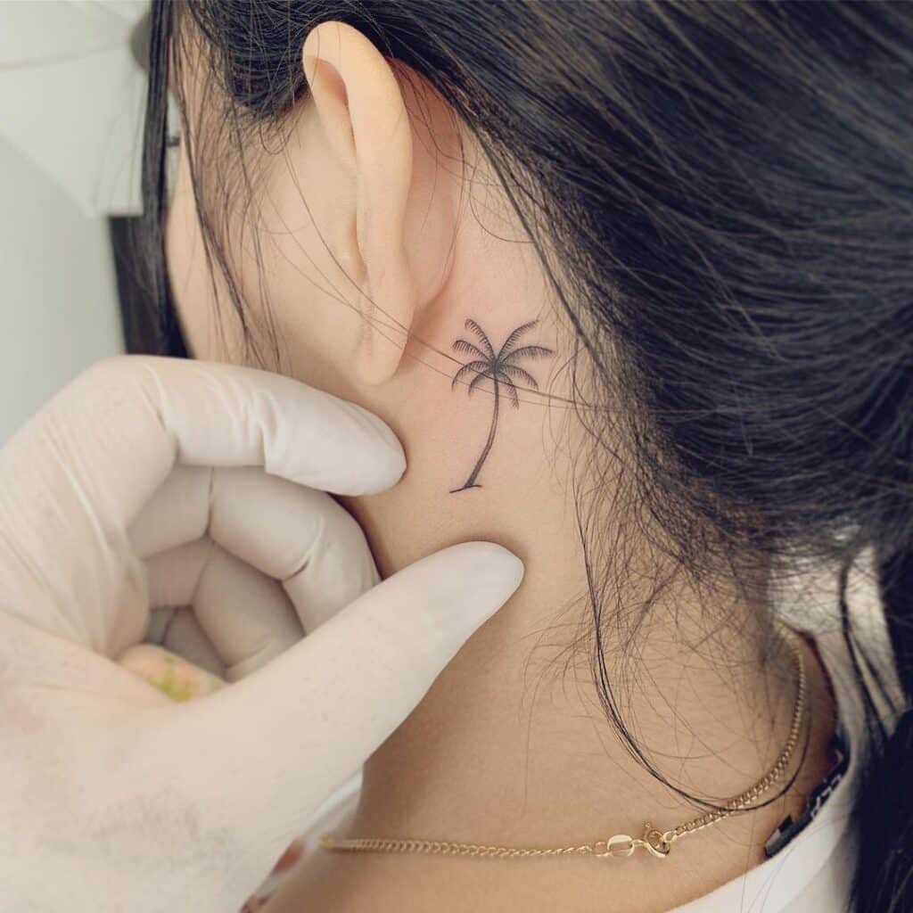 21 Powerful Palm Tree Tattoo Ideas For Lasting Summer Vibes