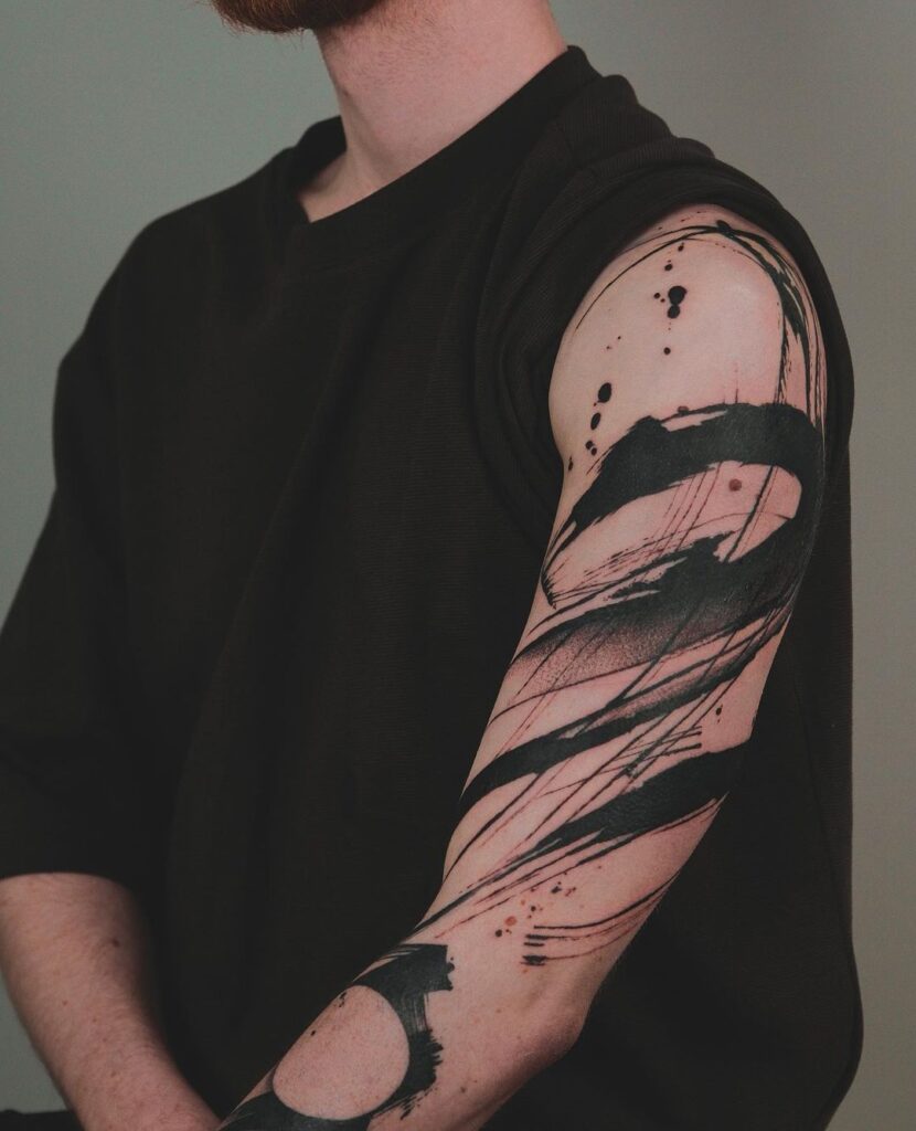 22 Abstract Tattoos That'll Make You "Ink" Outside The Box