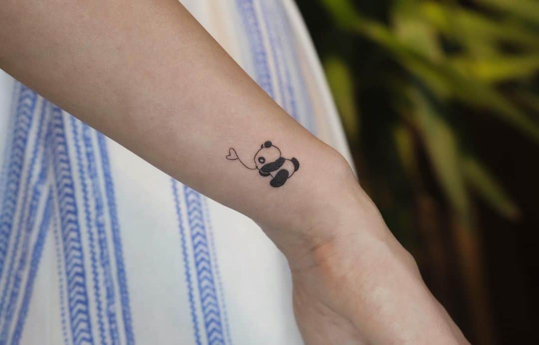 25 Precious Panda Tattoos That Are Almost Too Cute