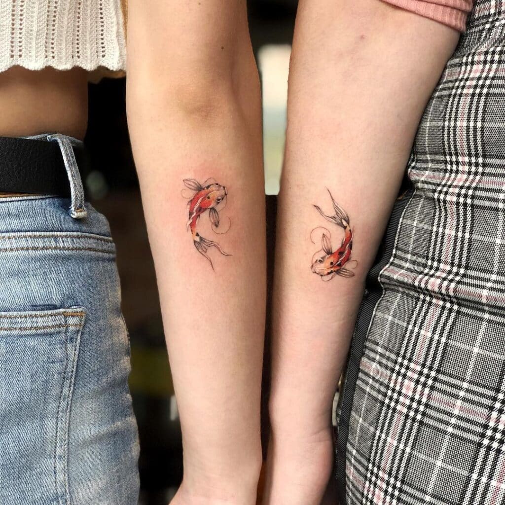 24 atrevidos tatuajes de mejores amigos que combinan a la perfección con tu "Ride-Or-Die".