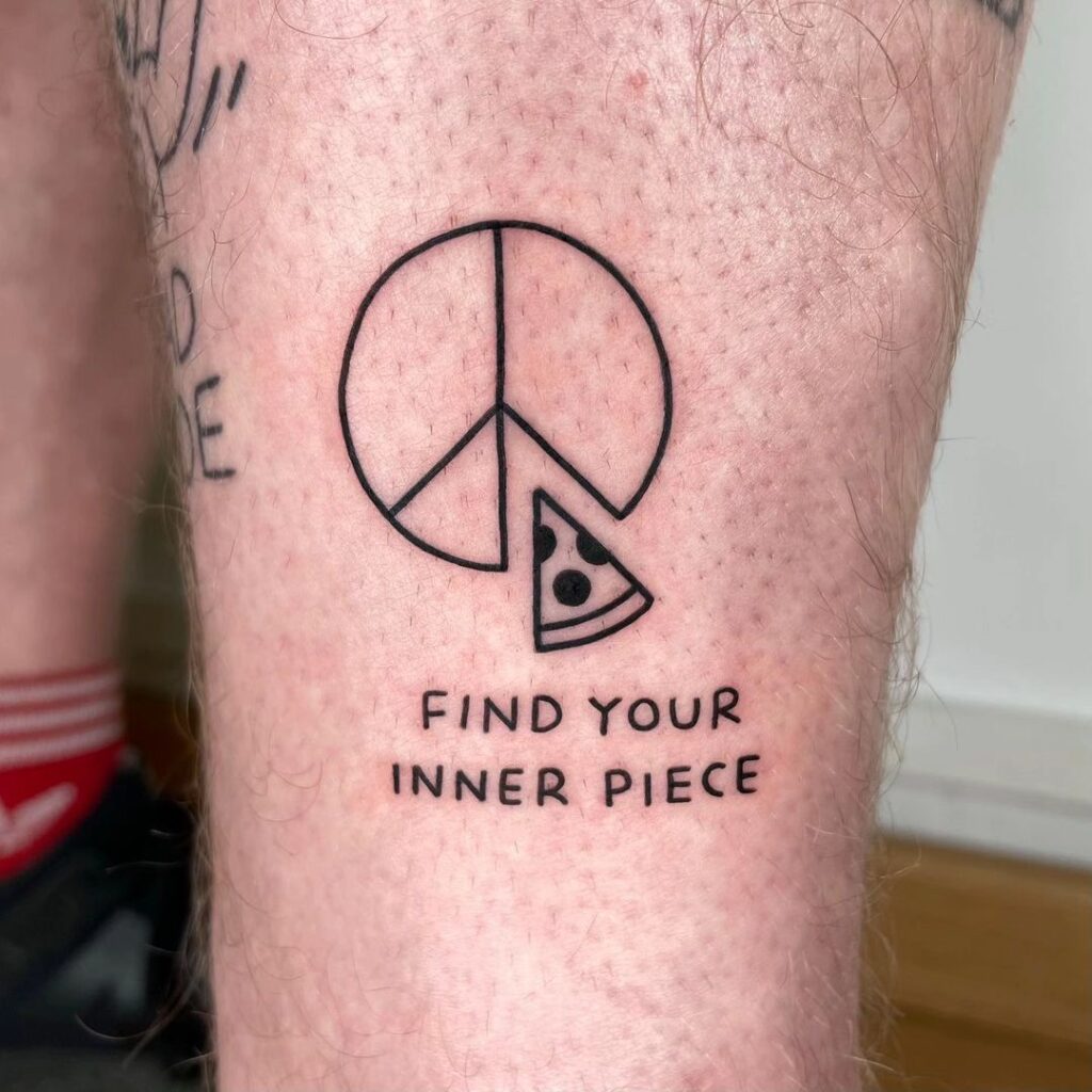 20 Peace Sign Tattoo Designs für alle Pazifisten