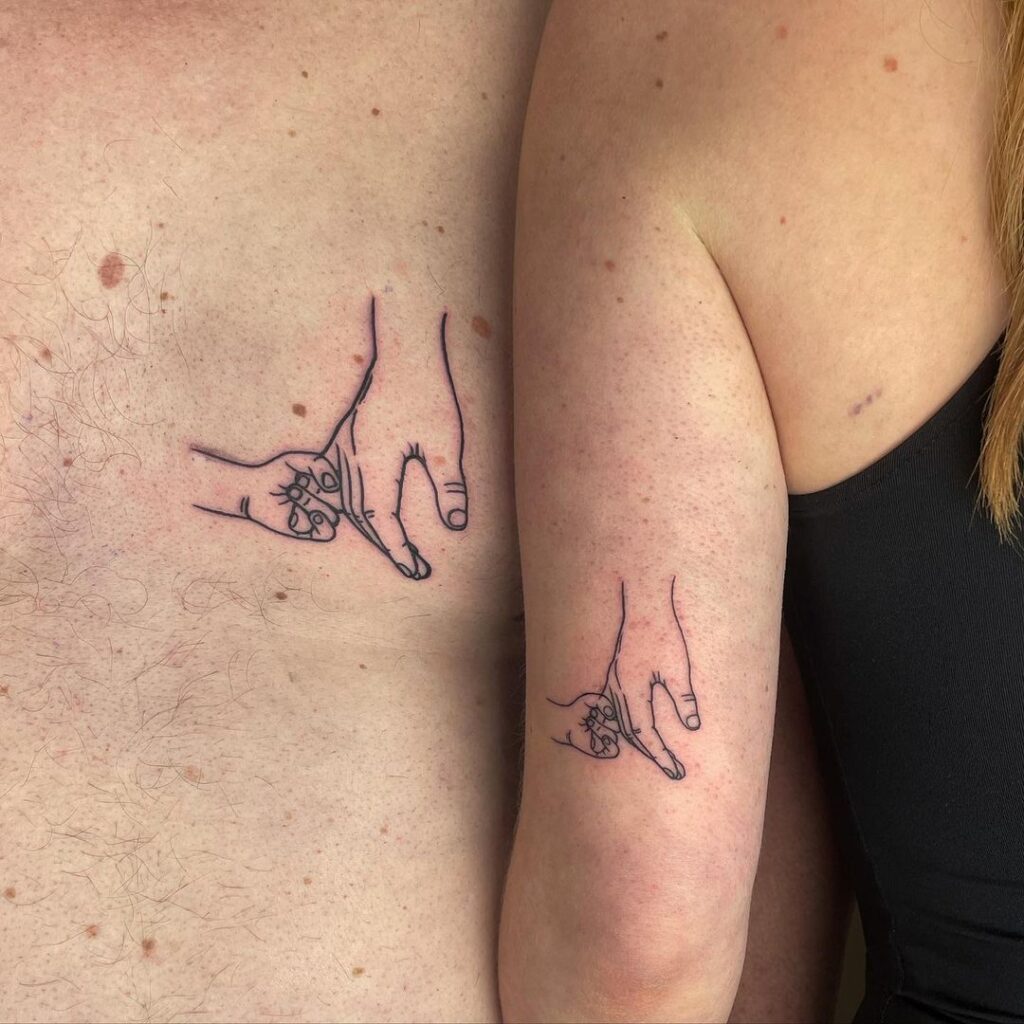 20 Vater-Tochter-Tattoos perfekt für Papas kleines Mädchen