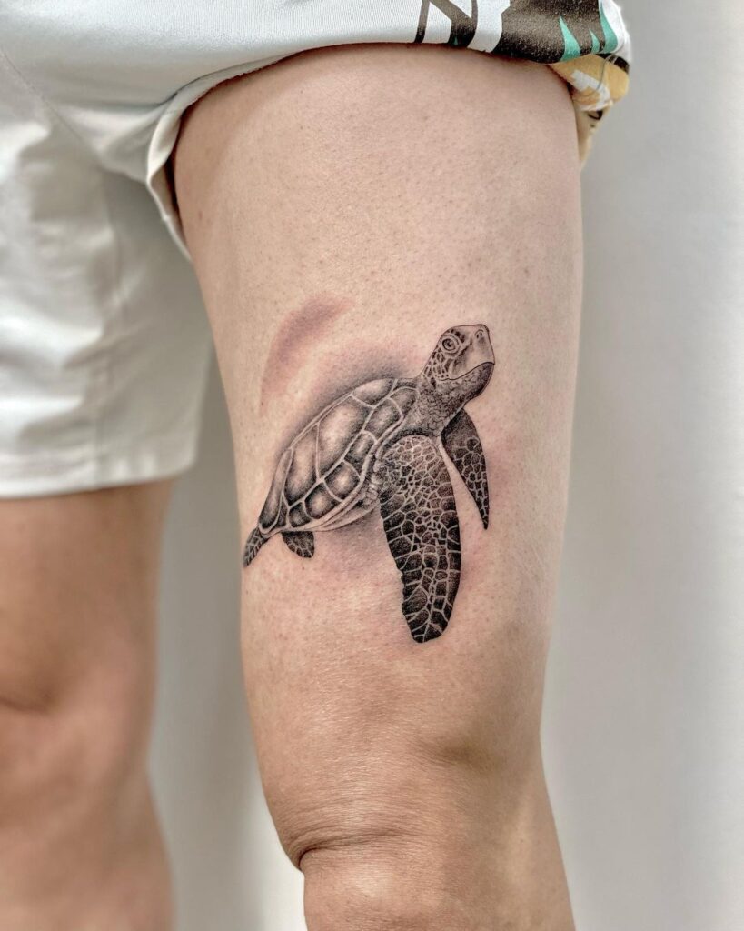 22 tatuajes de tortugas marinas que causarán sensación