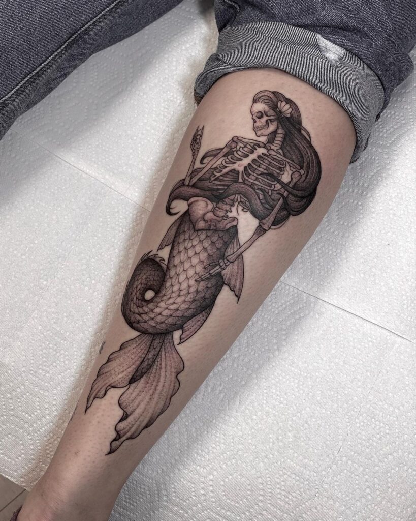 24 Mermaid Tattoos To Make You Dive Into The World Of Ink