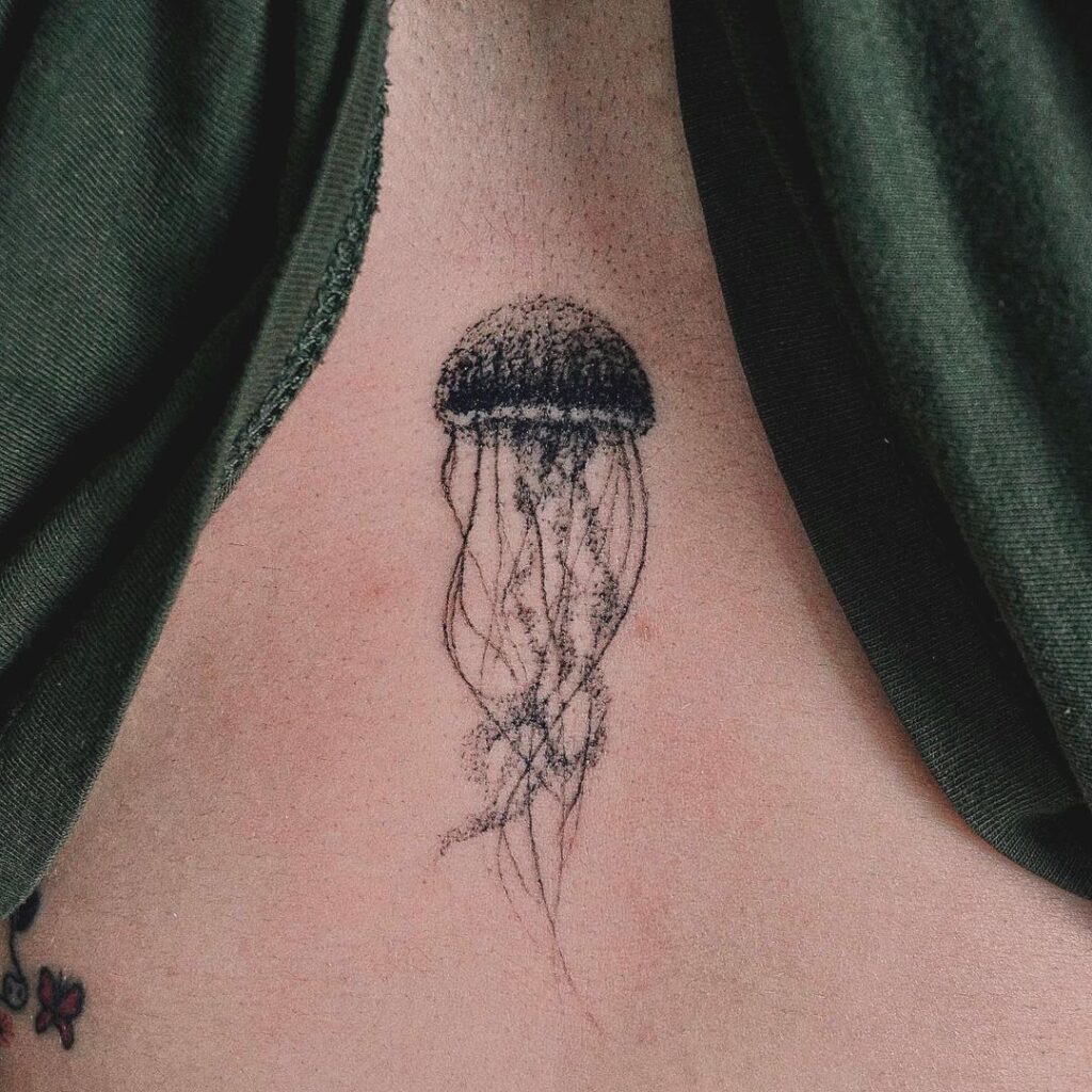 24 Jellyfish Tattoo Ideas That'll Make You Squirm With Joy