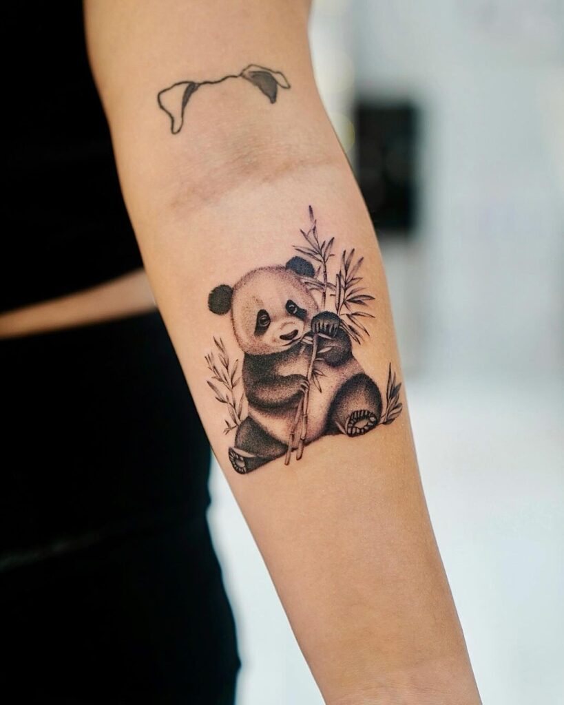 25 preciosos tatuajes de pandas que son casi demasiado tiernos