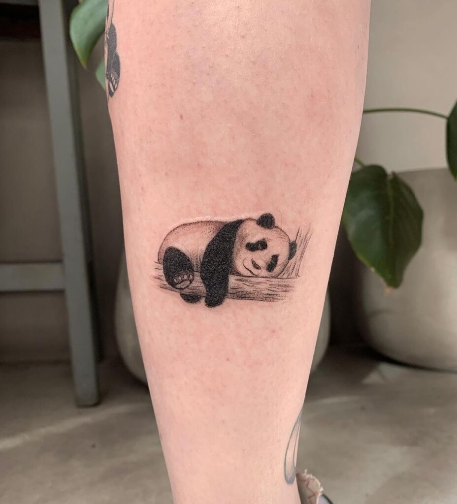 25 Precious Panda Tattoos That Are Almost Too Cute