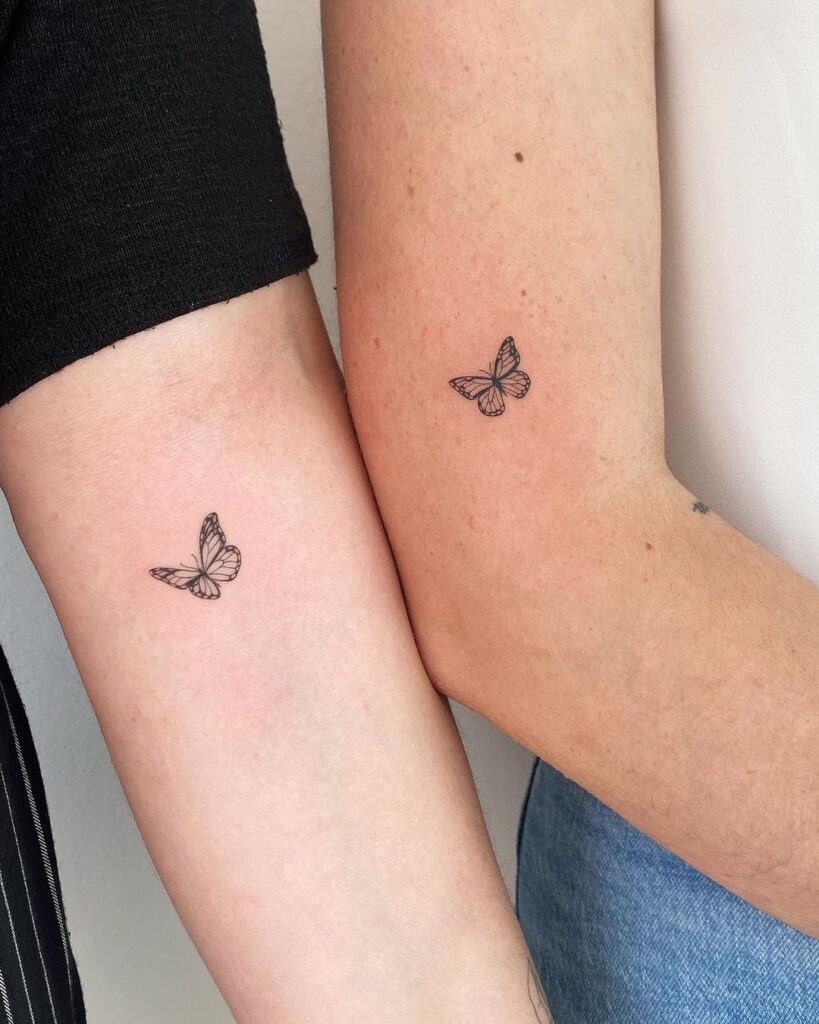 24 atrevidos tatuajes de mejores amigos que combinan a la perfección con tu "Ride-Or-Die".