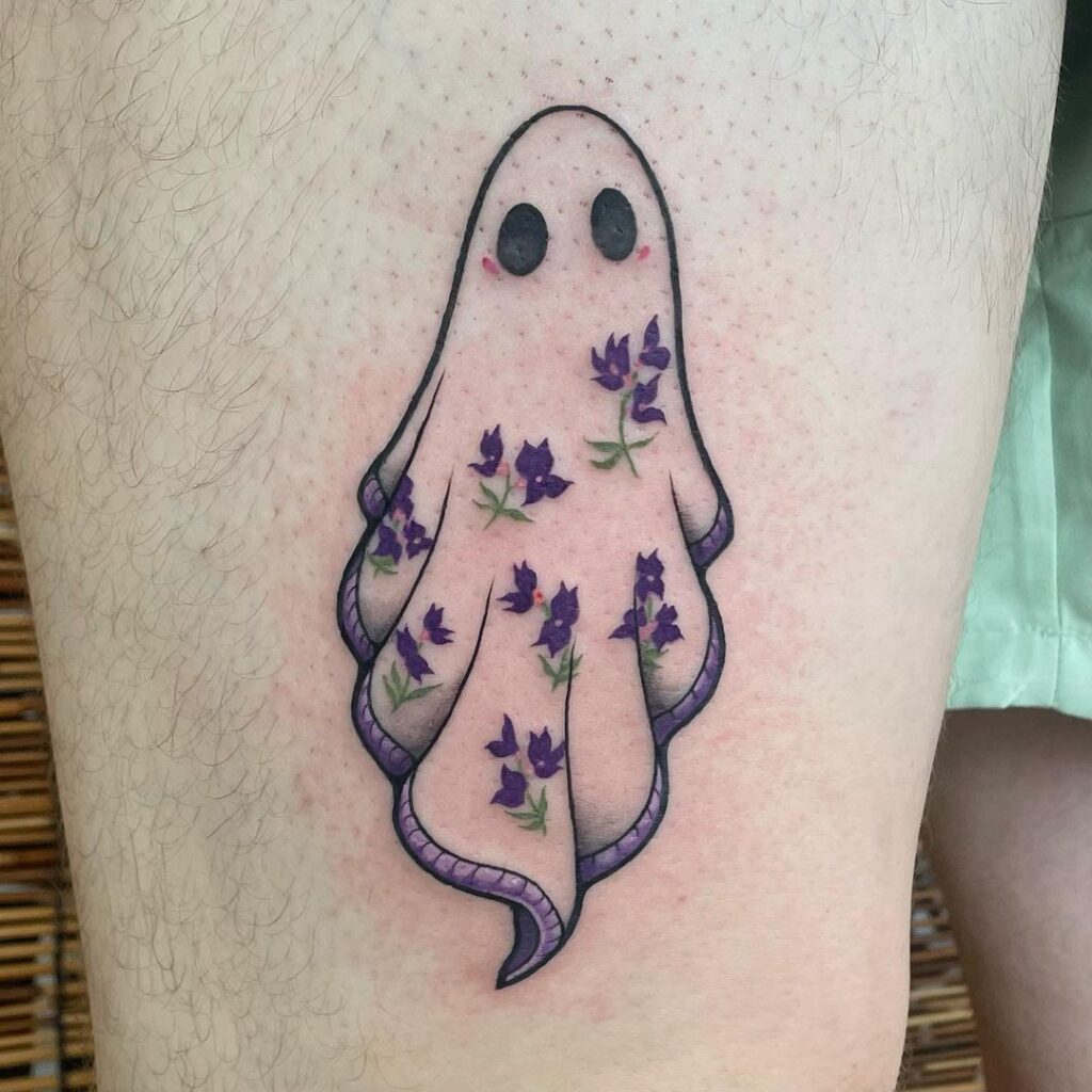 20 Ghost Tattoo Ideas: From Funny To Spooky