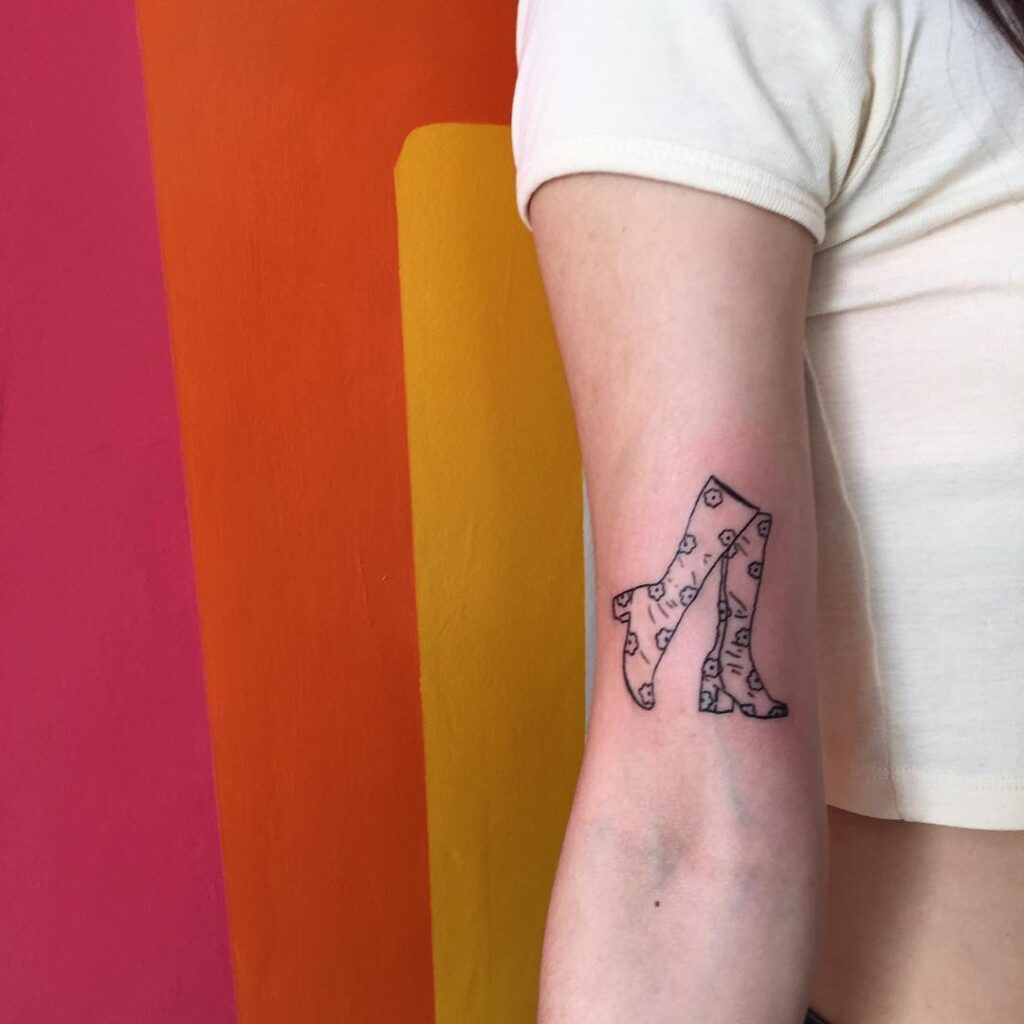 27 Shoe Tattoos For Passionate Shoe Lovers