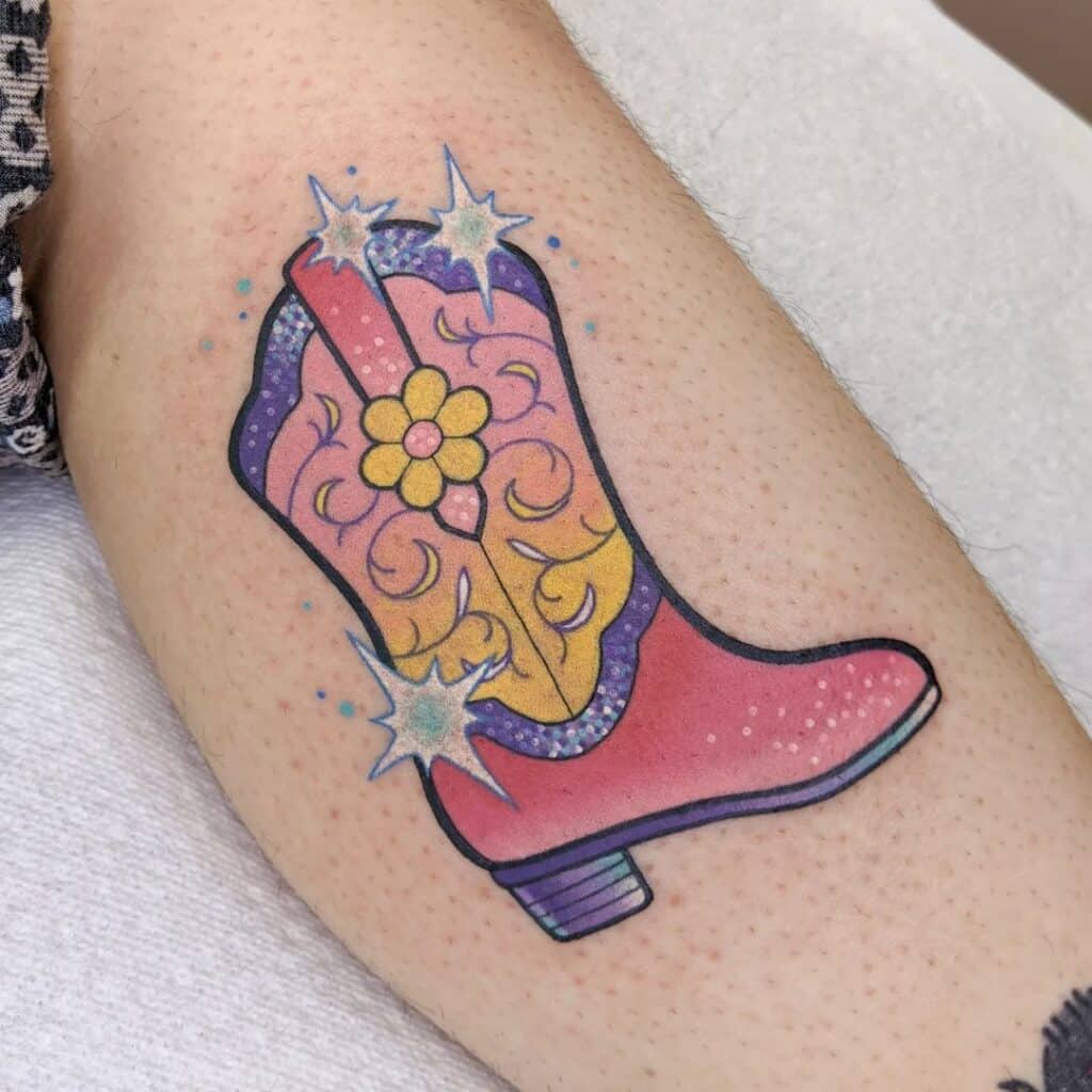 27 tatuaggi di scarpe per gli appassionati di scarpe