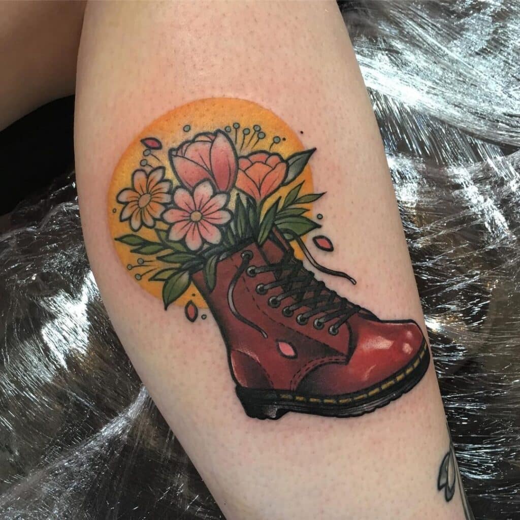 27 Shoe Tattoos For Passionate Shoe Lovers