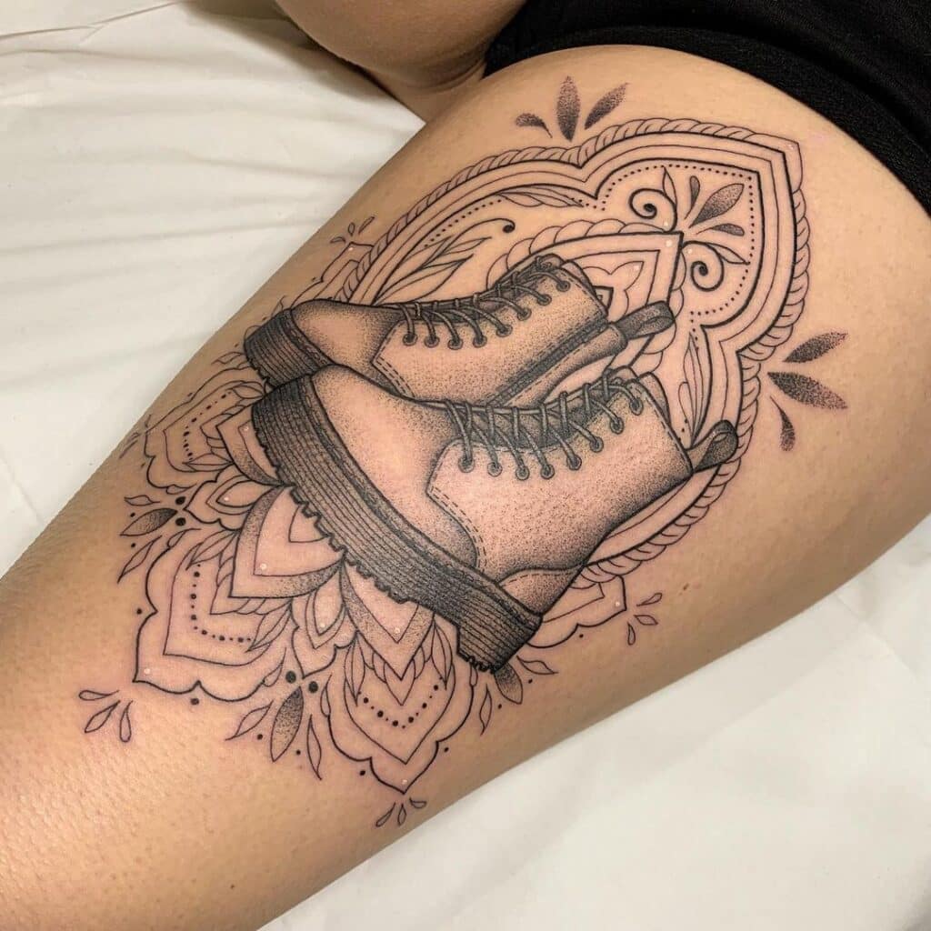 27 Shoe Tattoos For Passionate Shoe Lovers