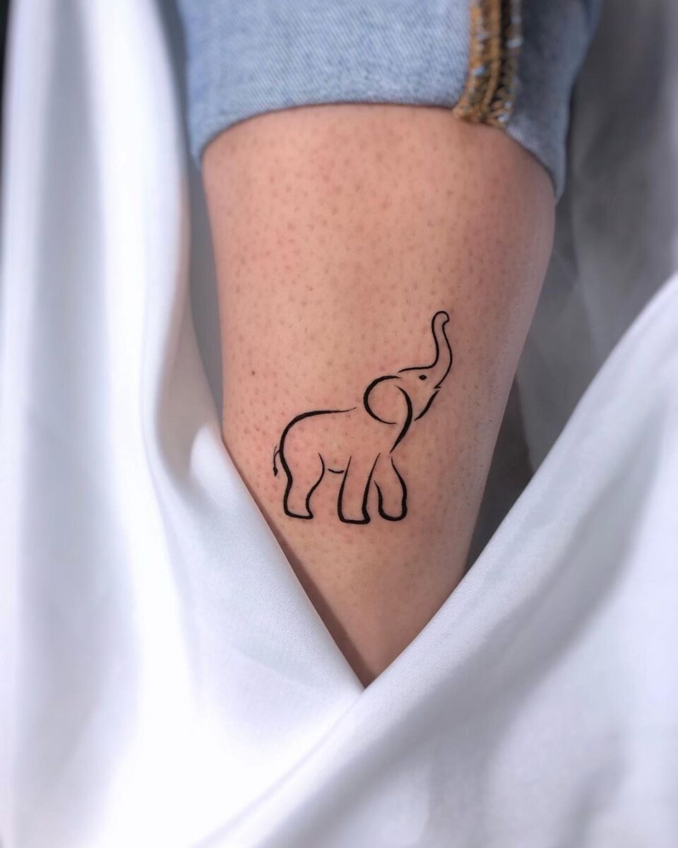 21 Beautiful Elephant Tattoo Ideas To Celebrate This Gentle Animal