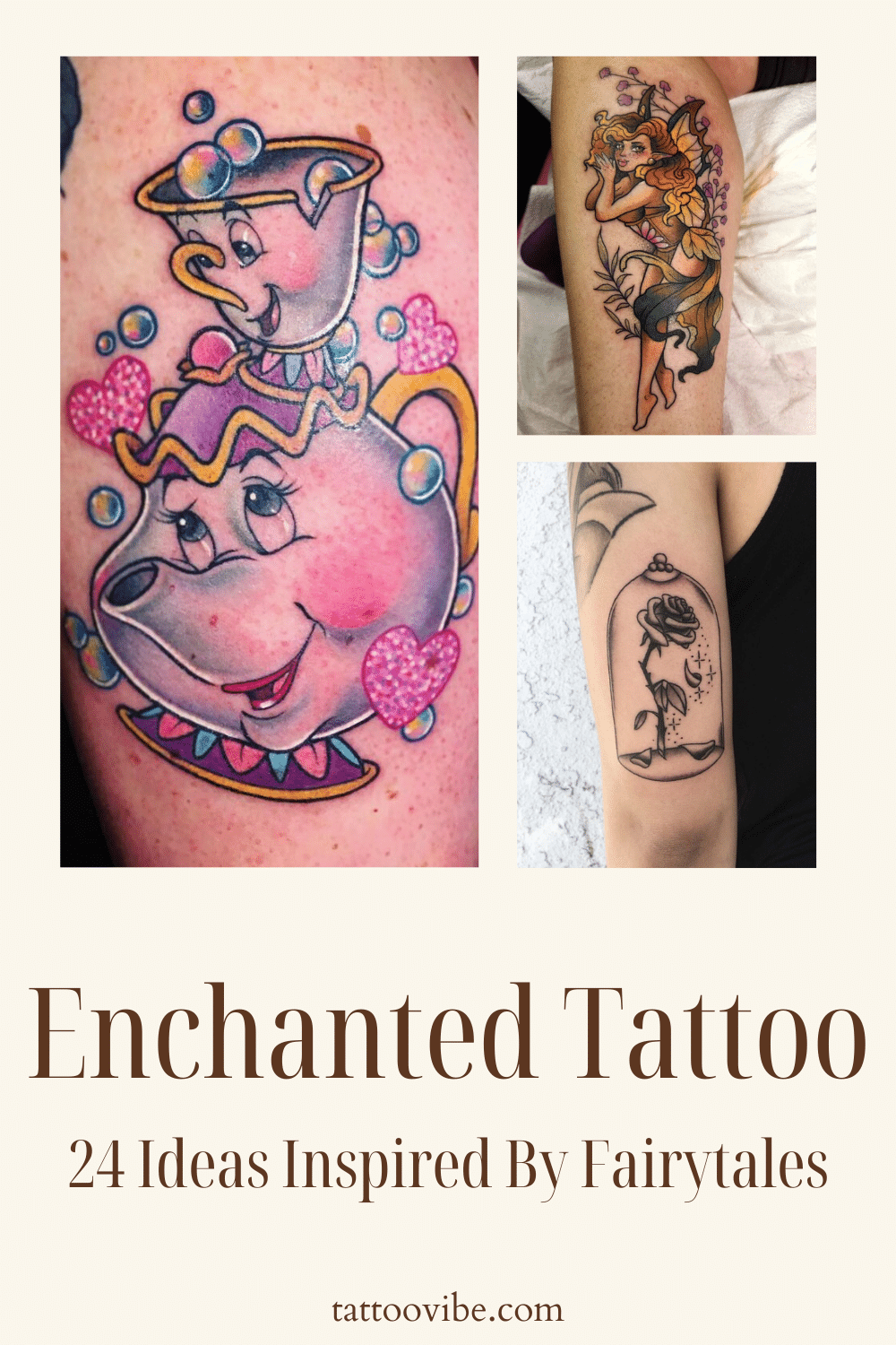 Enchanted Tattoo 24 Ideas Inspired By Fairytales