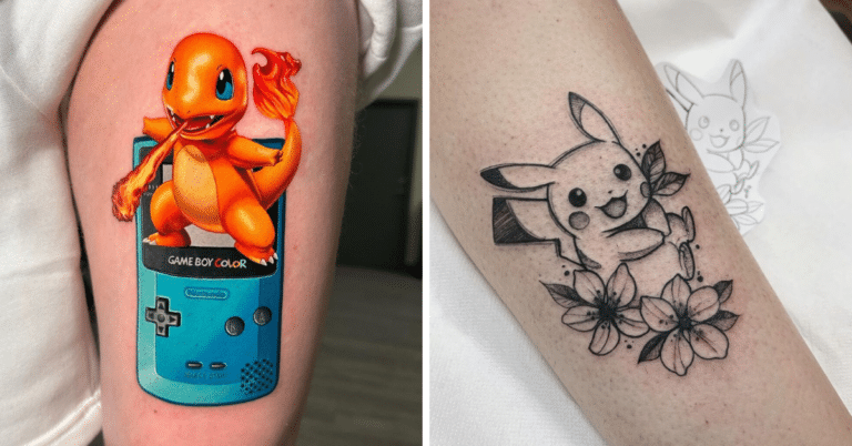 Gotta Catch Them All! 26 Pokémon Tattoos For Your Inner Child