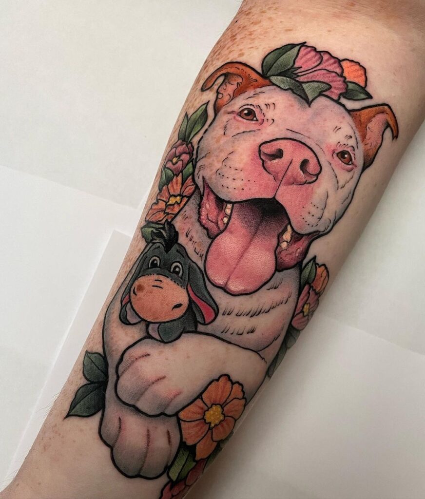 20 tatuajes de perros para homenajear a tu mejor amigo peludo