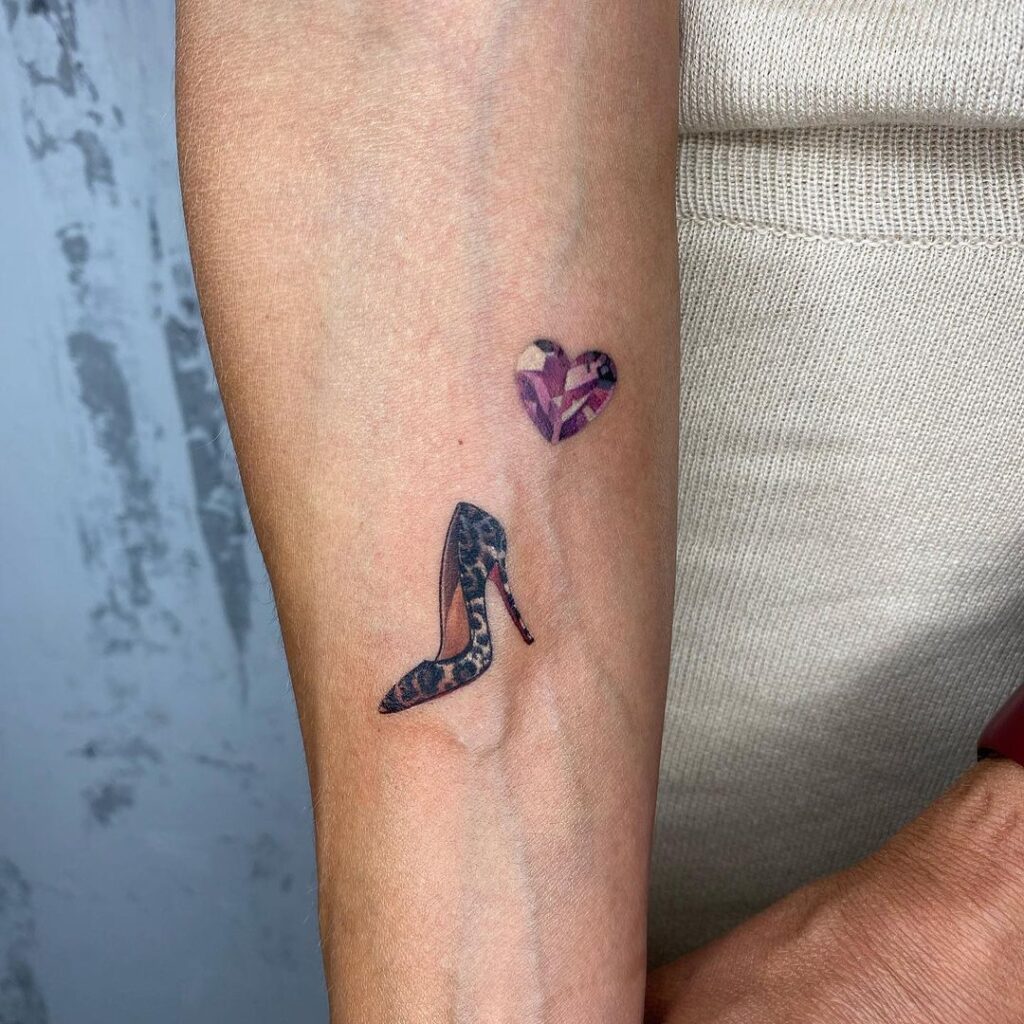 27 Shoe Tattoos For Passionate Shoe Lovers