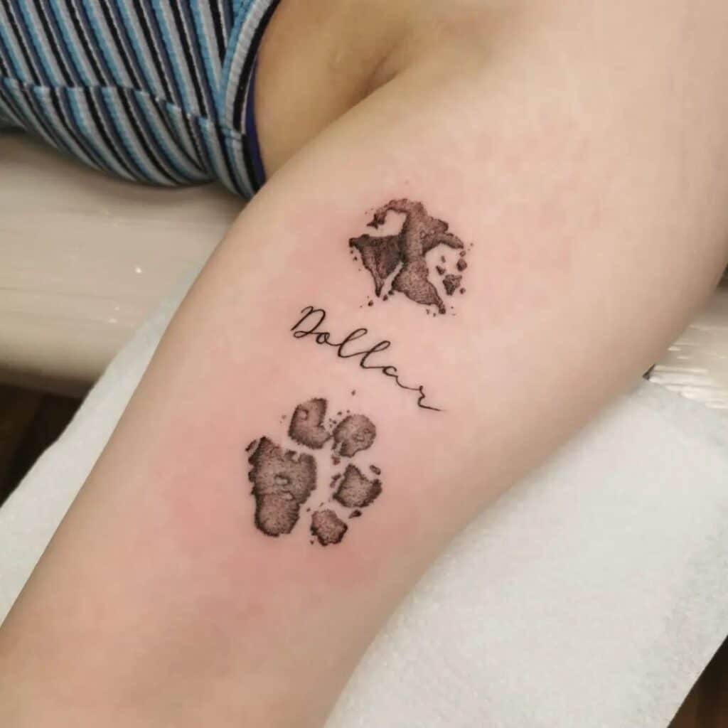 20 tatuagens de cães para homenagear o seu melhor amigo peludo