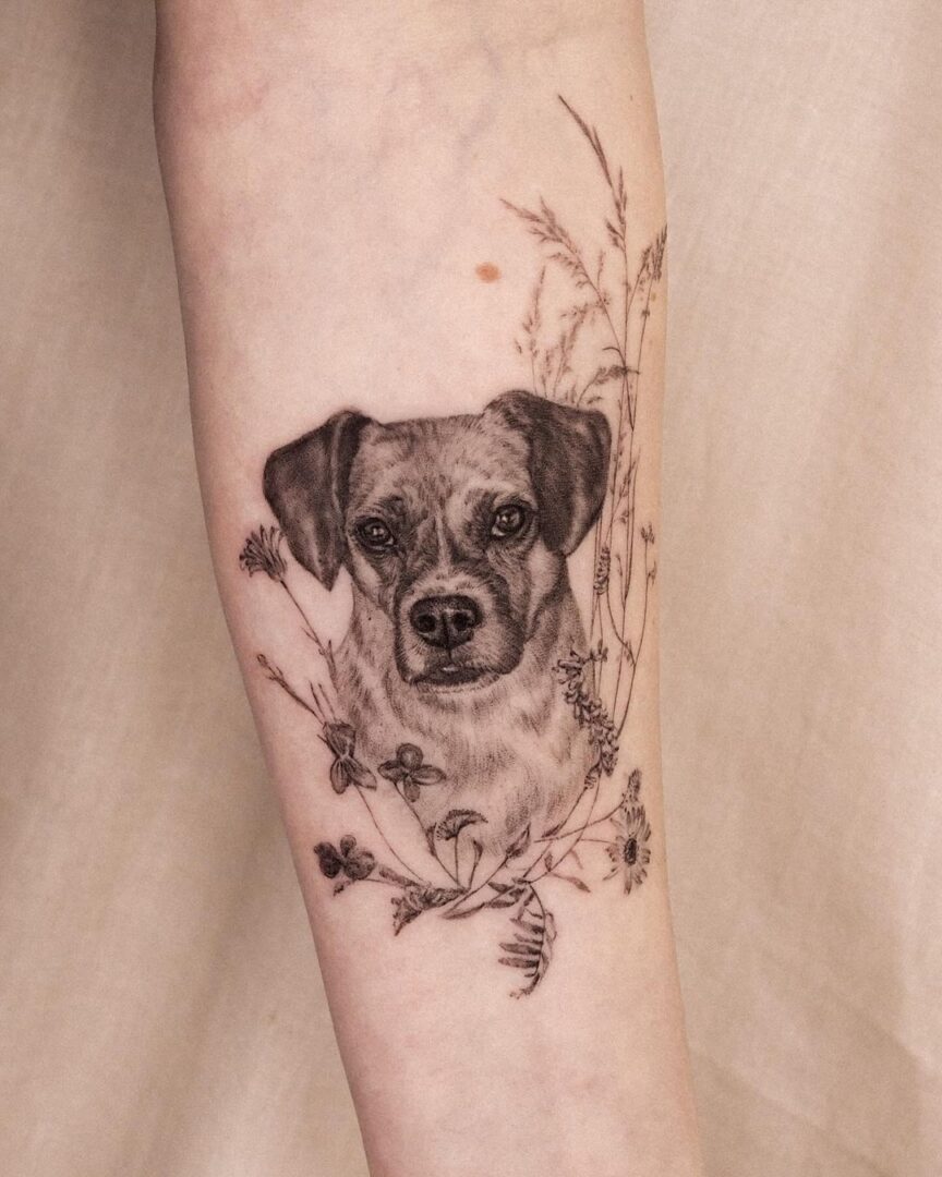 20 Dog Tattoos To Pay Honor To Your Best Furry Friend
