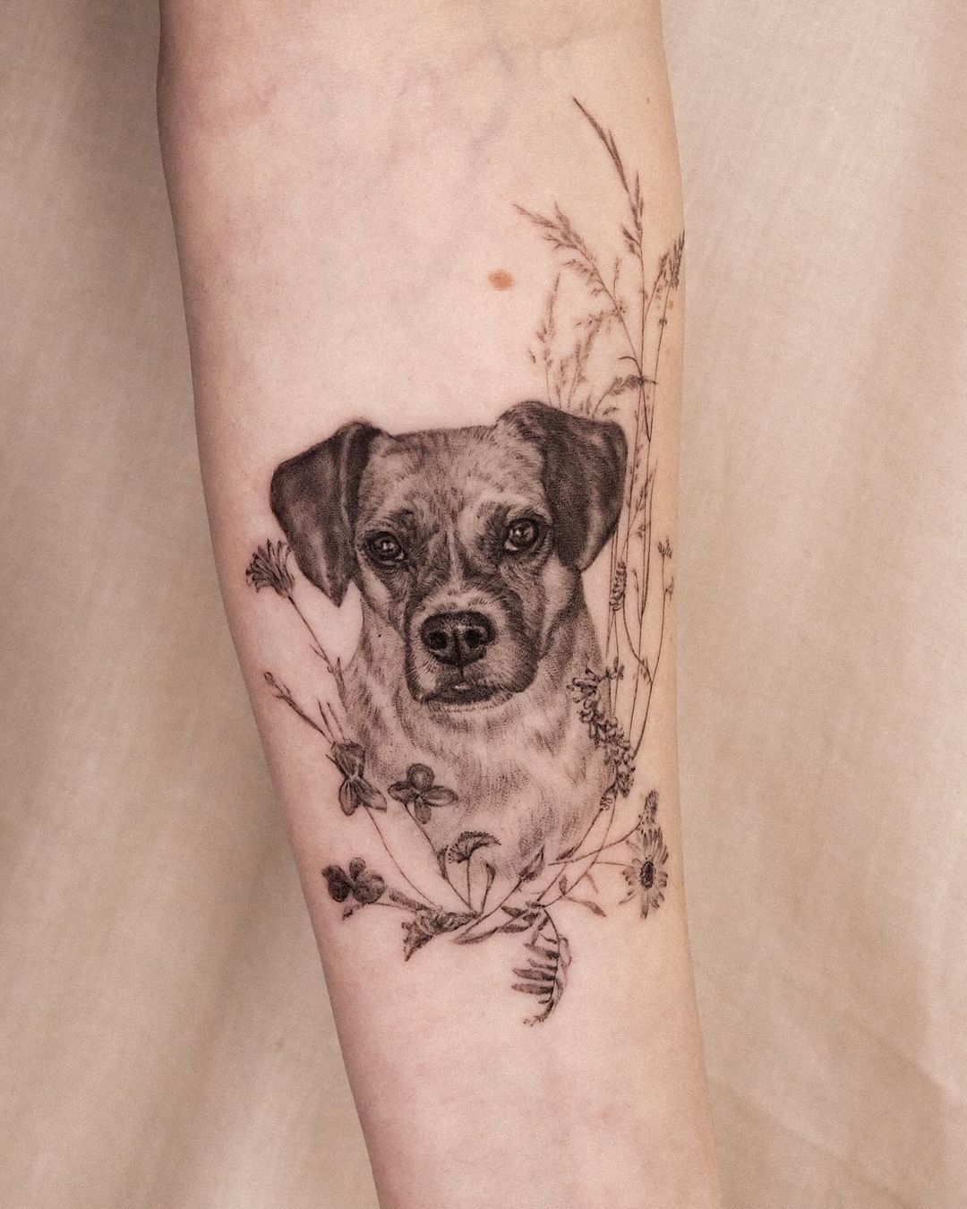 20 Dog Tattoos To Pay Honor To Your Best Furry Friend