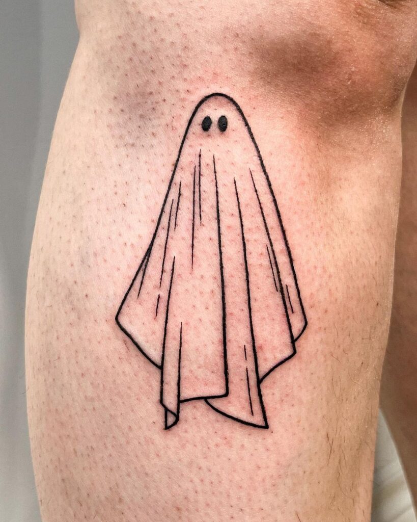 20 idées de tatouages de fantômes : De l'amusant à l'effrayant