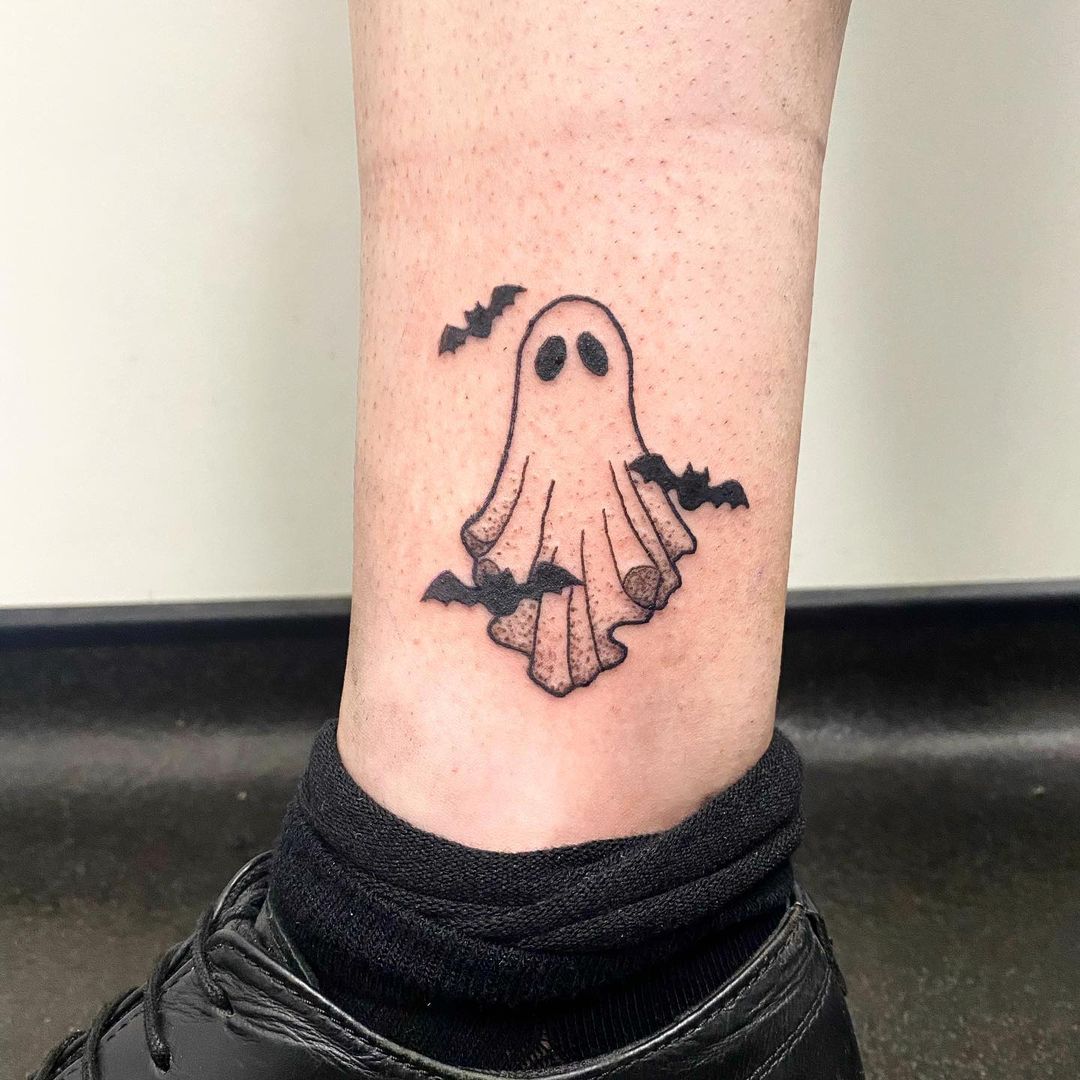 20 Ghost Tattoo Ideas: From Funny To Spooky