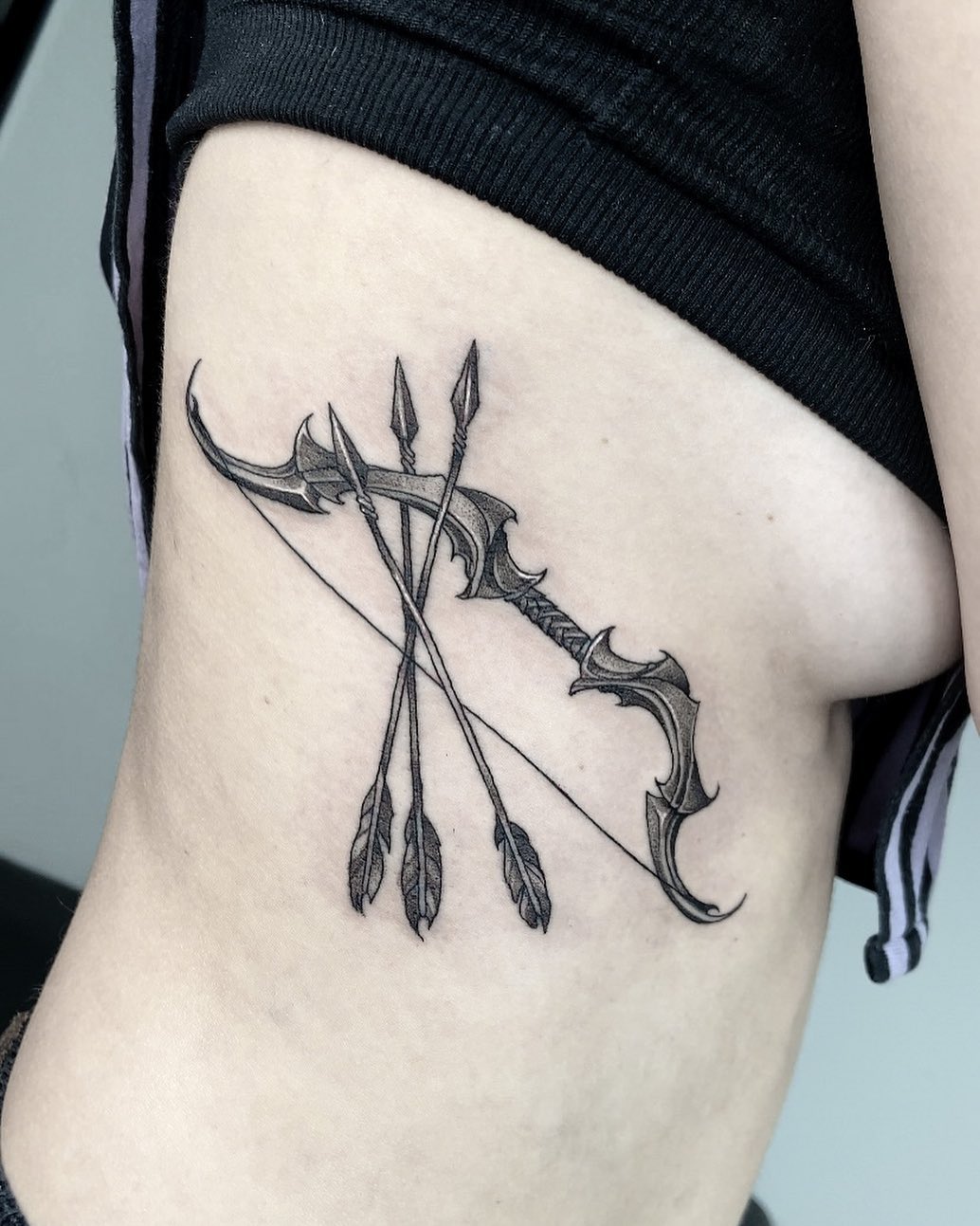24 Bow And Arrow Tattoo Ideas To Let Go Of Tension and Conflict