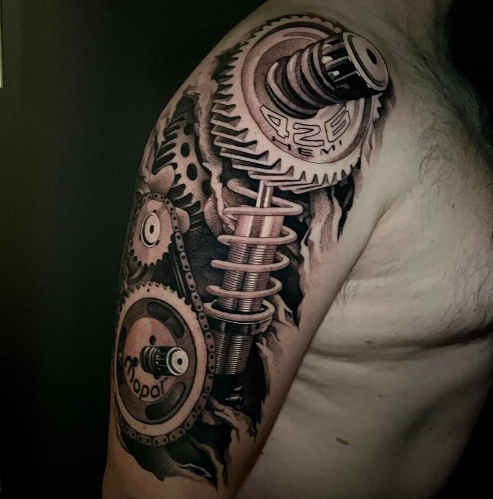 22 disegni di tatuaggi biomeccanici per l'alieno dentro di voi
