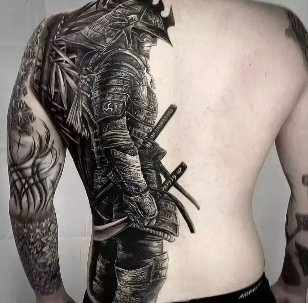 23 idées de tatouages de samouraïs représentant le noble guerrier qui sommeille en vous