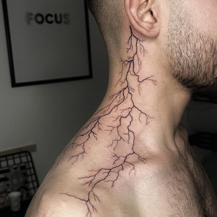 21 Lightning Tattoo Ideas For A Striking Ink