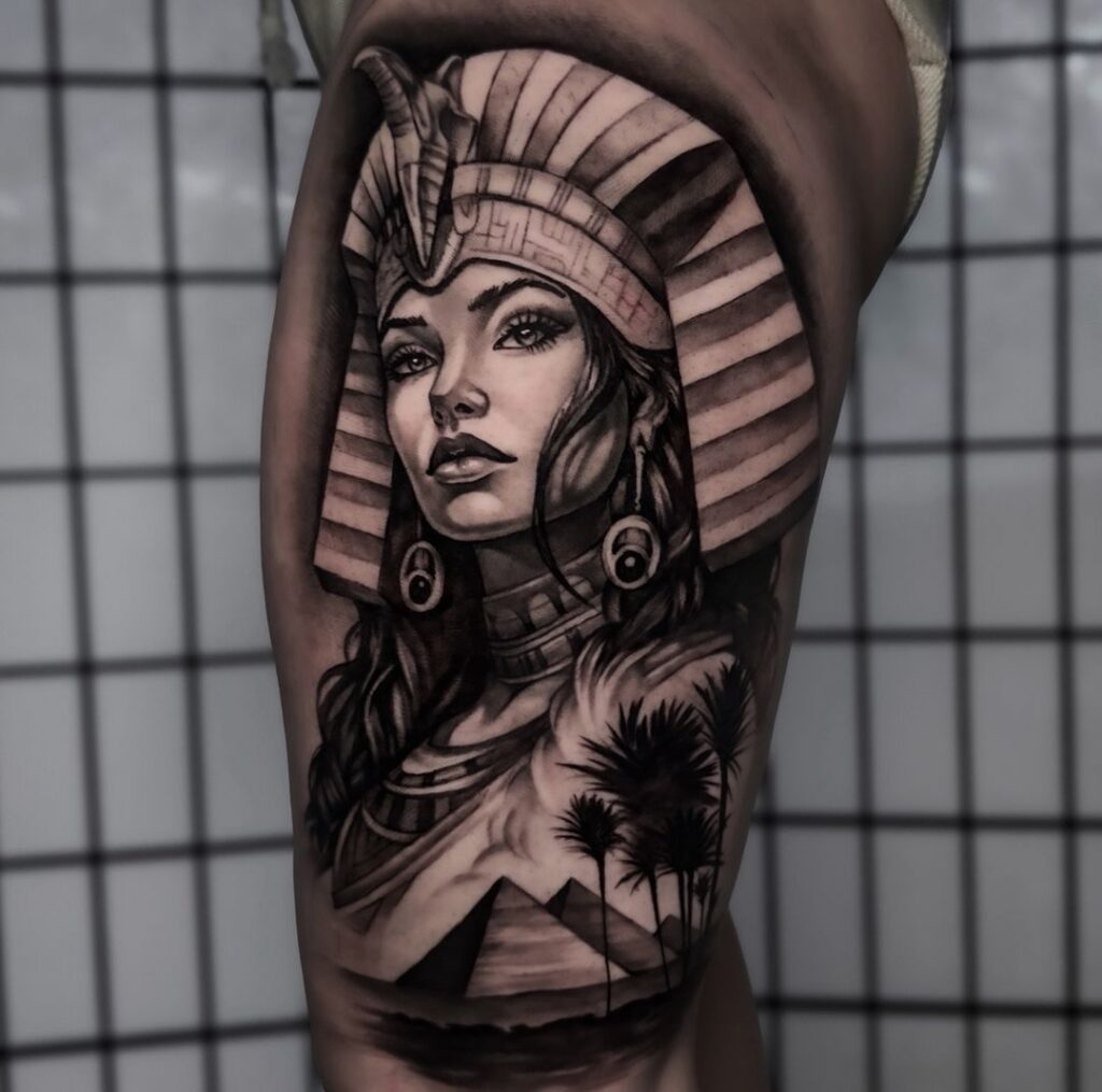 24 Egyptian Tattoo Ideas To Adorn Your Body Forever