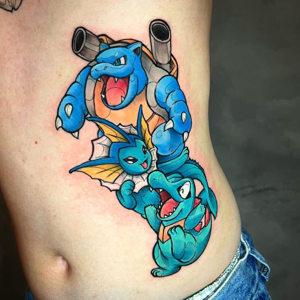 ¡Hay que atraparlos a todos! 26 tatuajes de Pokémon para tu niño interior