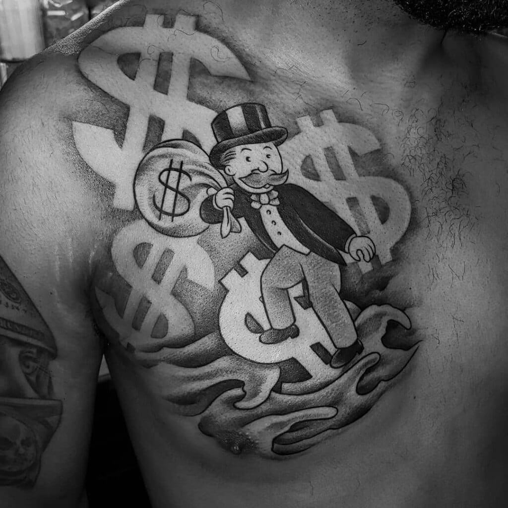 23 ideas de tatuajes de dinero de alta calidad para la prosperidad