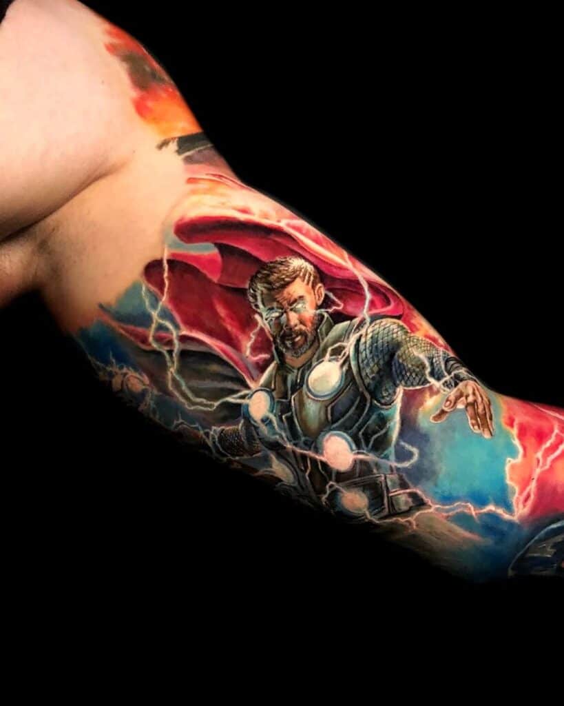 26 tatouages de vengeurs puissants pour vous aider à sauver l'univers