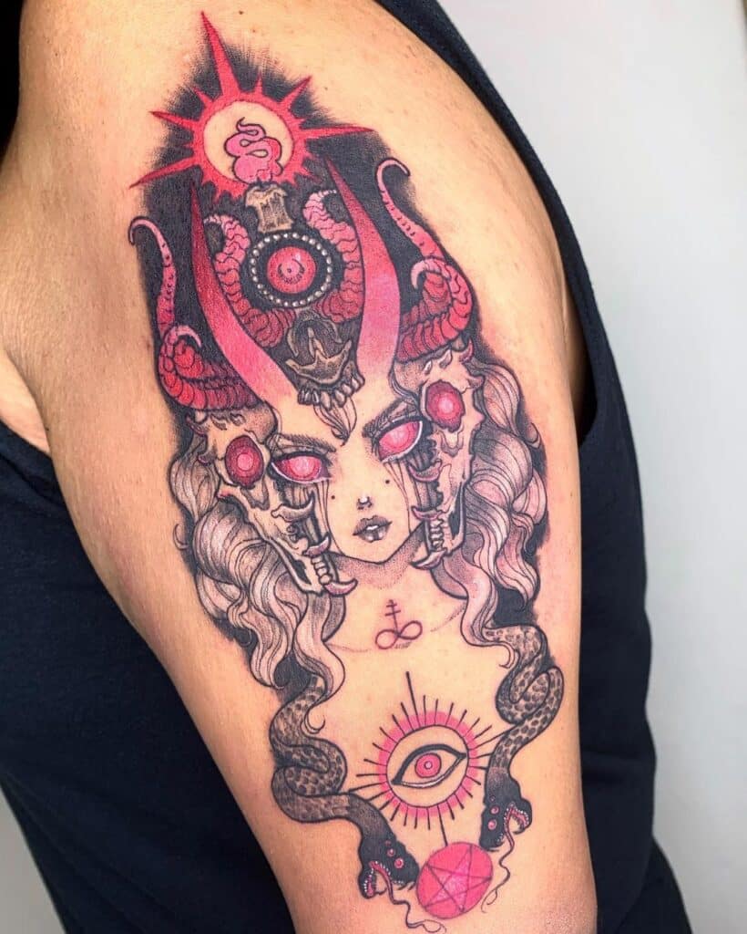 25 ideas de tatuajes diabólicos en nombre de tus demonios interiores