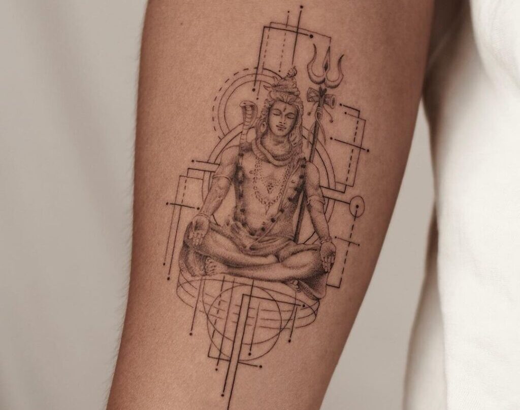 20 Powerful Shiva Tattoos That'll Protect You From Evil