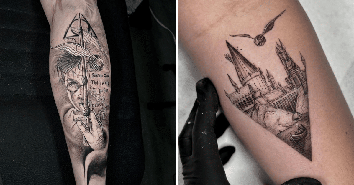 26 Tatouages Harry Potter pour TOUJOURS se souvenir de ce monde magique