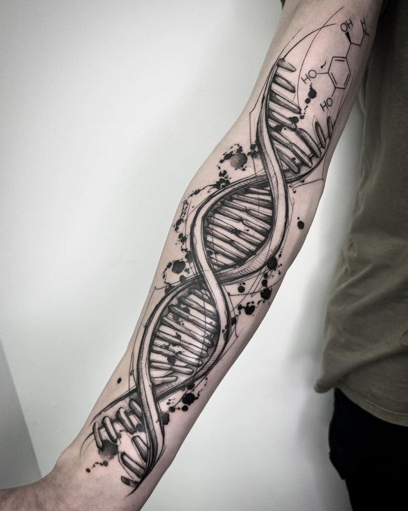 22 DNA Tattoos That Are More Than Just A Body Ink Trend