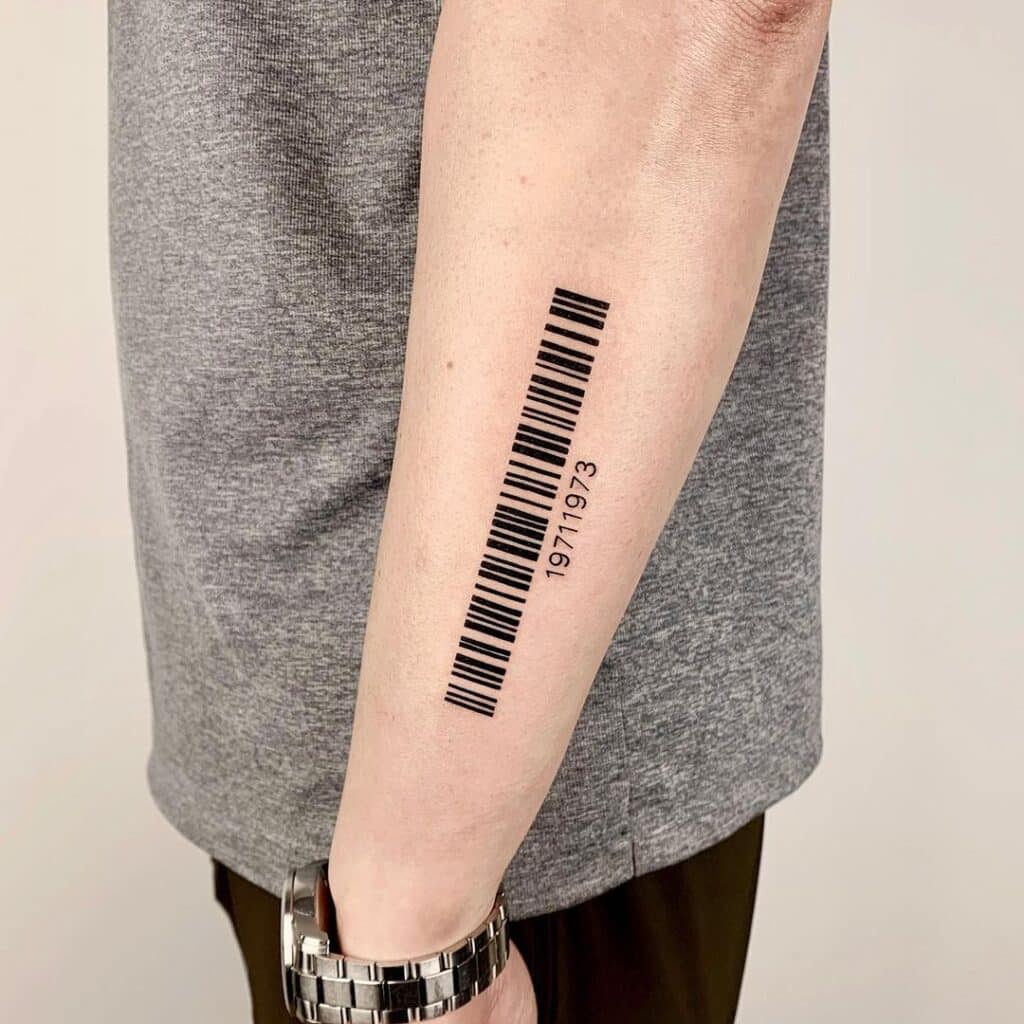 24 Barcode Tattoos For An Everlasting Political Statement