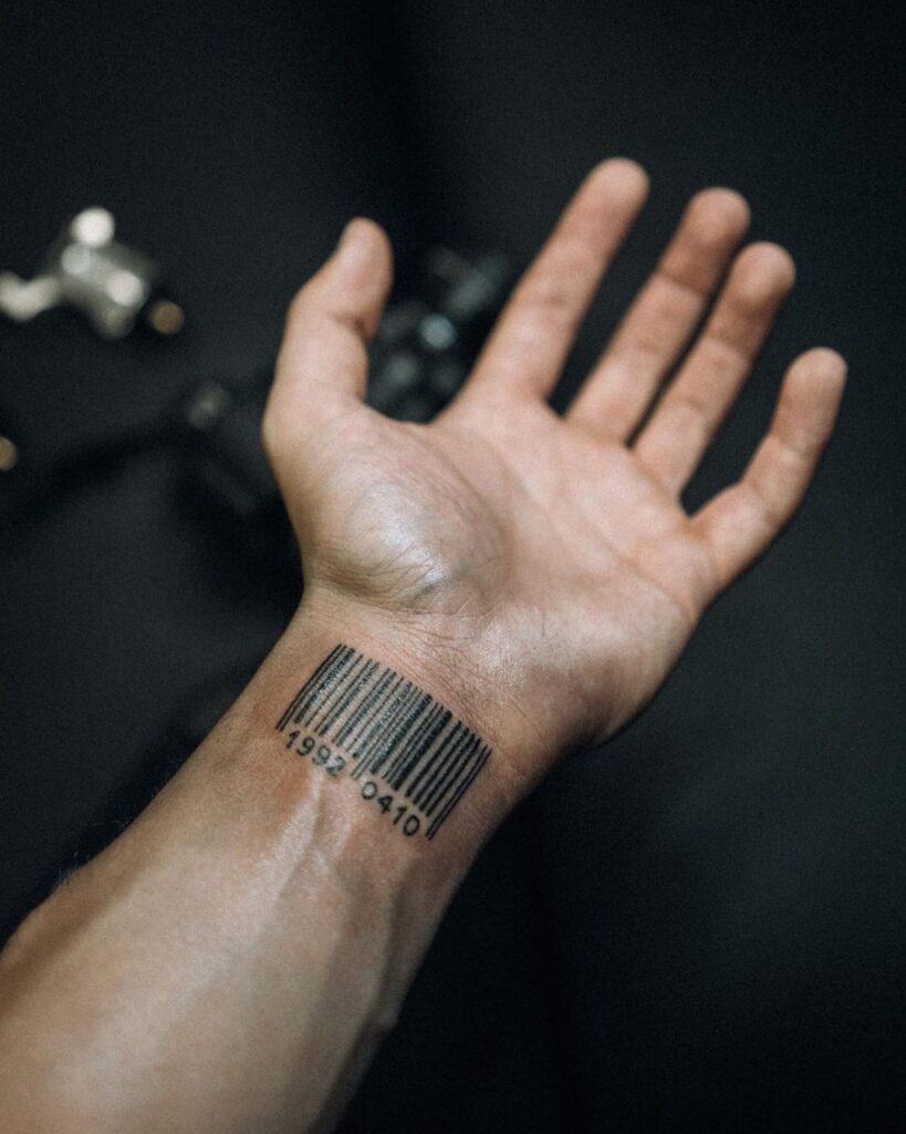 24 Barcode Tattoos For An Everlasting Political Statement