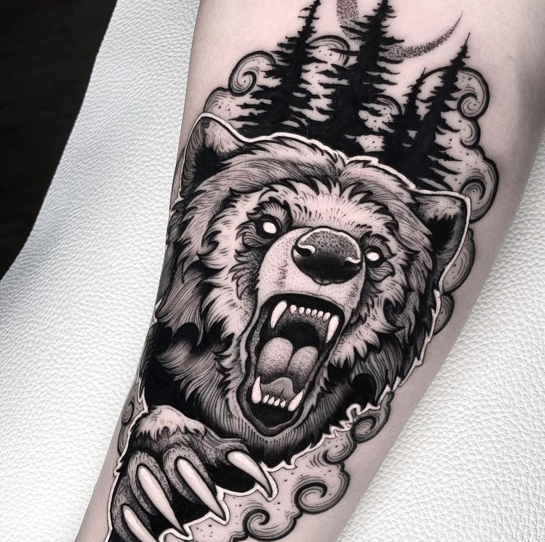 Unleash Your Inner Roar With These 24 Bold Bear Tattoo Ideas