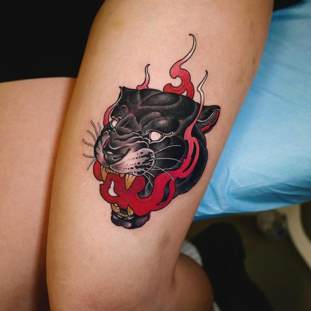 22 Panther Tattoo Ideas That Are Absolutely "Grrreat"