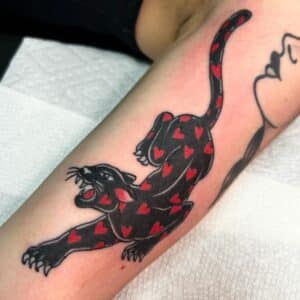 22 Panther Tattoo Ideas That Are Absolutely "Grrreat"