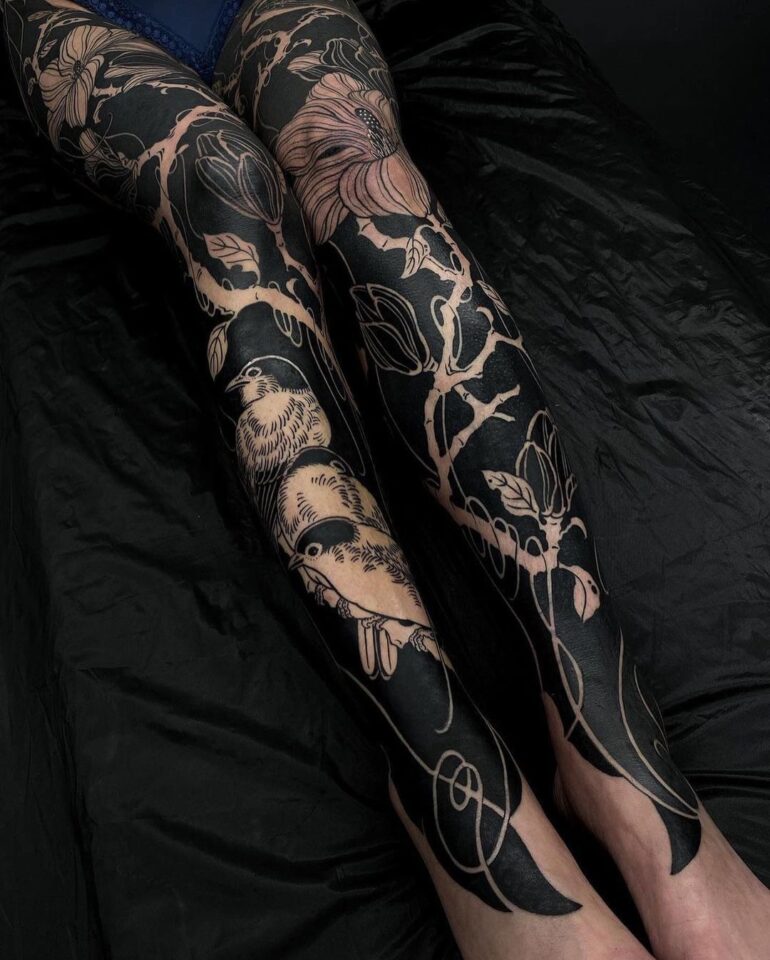 22 Elite Black Sleeve Tattoos To Rock The Macro Ink Trend