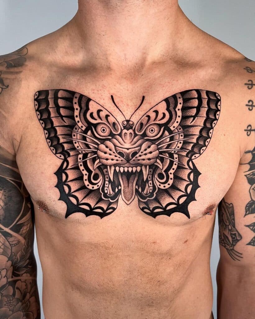 23 idee di tatuaggio con la tigre da rubare immediatamente