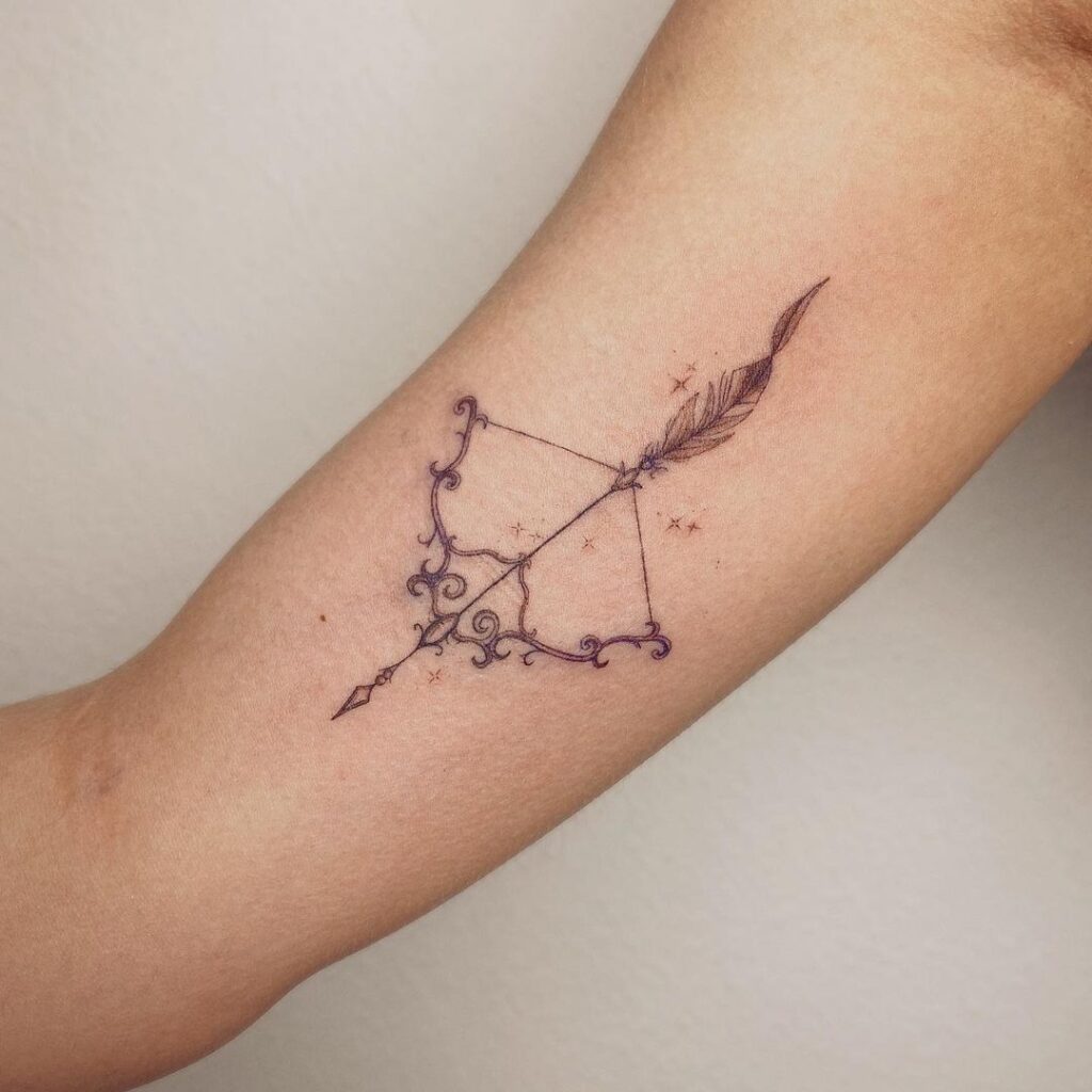 23 tatouages épiques du Sagittaire qui vous donneront des envies d'encre