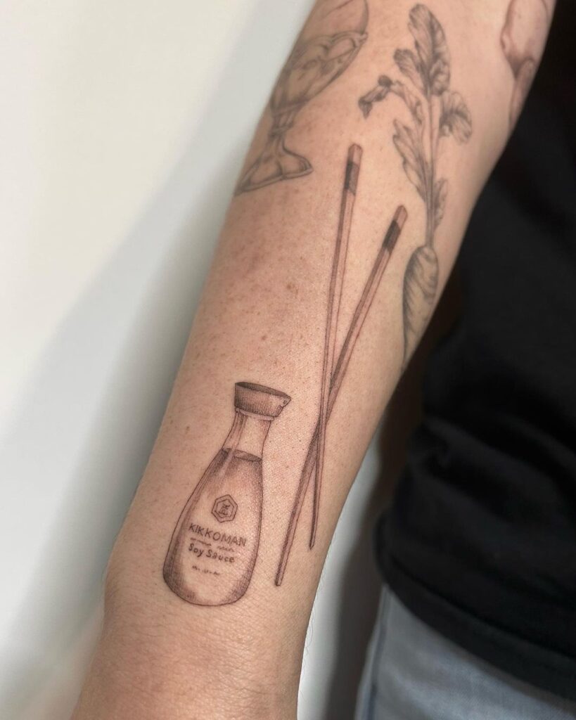 25 deliziosi tatuaggi di chef per arricchire la vostra collezione di inchiostri